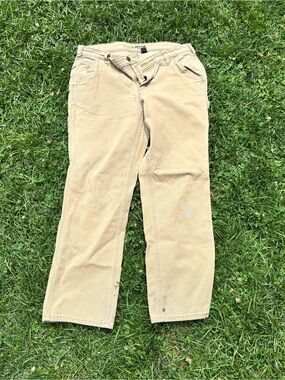 Carhartt  Khaki/Tan Corduroy Pants Size 12